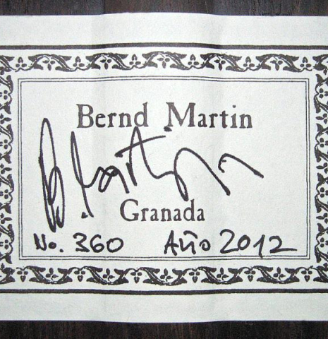 2012 Bernd Martin SP/CSAR