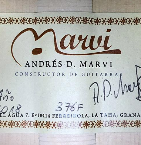 2018 Andres Marvi SP/CY