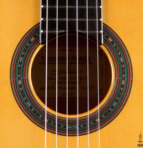 2018 Teodoro Perez "Flamenco Blanca" SP/CY