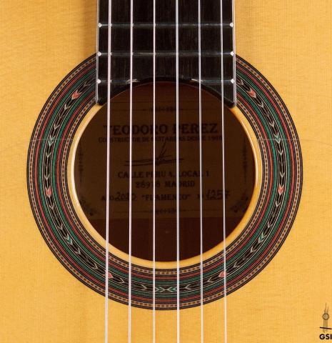 2020 Teodoro Perez "Flamenco Blanca" SP/CY
