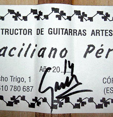 2014 Graciliano Perez SP/CY
