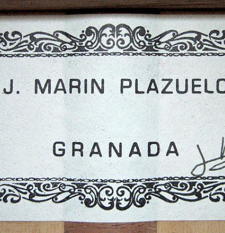 2007 Jose Marin Plazuelo SP/CY