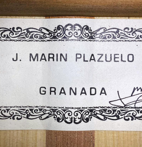 2000 Jose Marin Plazuelo SP/CY