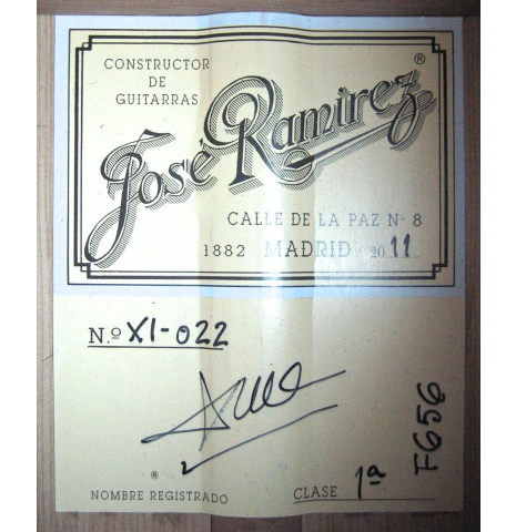 2011 Jose Ramirez "1aF" CD/CY