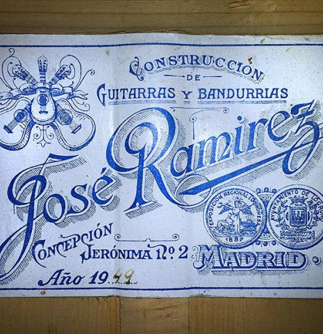 1949 Jose Ramirez II SP/CY