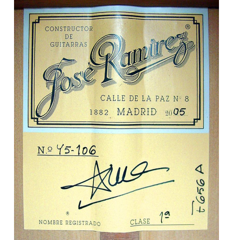 2005 Jose Ramirez "1aF" SP/CY