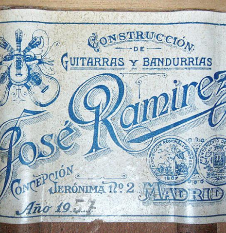 1957 Jose Ramirez II SP/CY