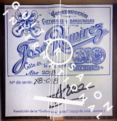 2018 Jose Ramirez "Tablao" SP/IN