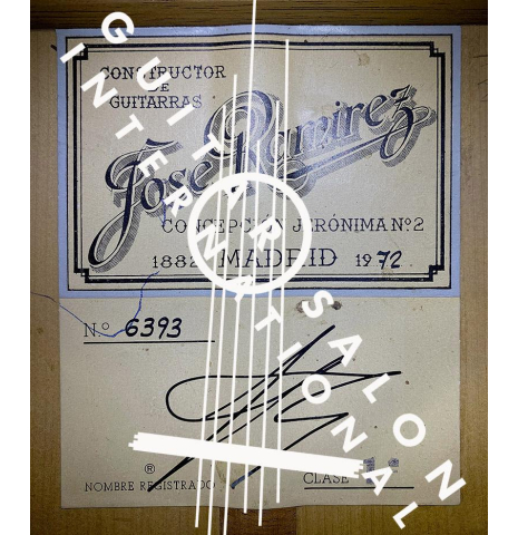 1972 Jose Ramirez "1aF" CD/CY