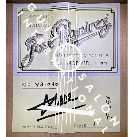 2004 Jose Ramirez "1aF 656" CD/CY