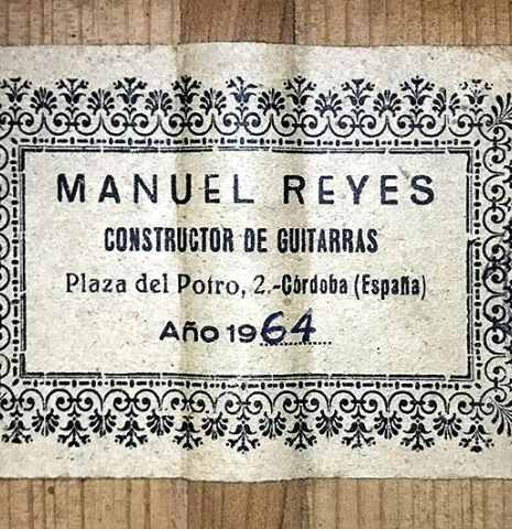 1964 Manuel Reyes SP/CY
