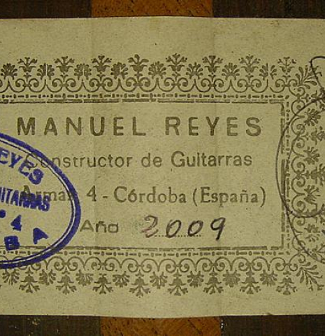2009 Manuel Reyes "Negra" SP/CSAR