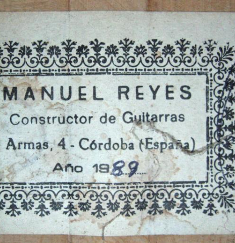 1989 Manuel Reyes SP/CY