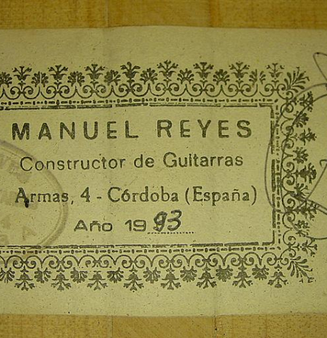 1993 Manuel Reyes SP/CY