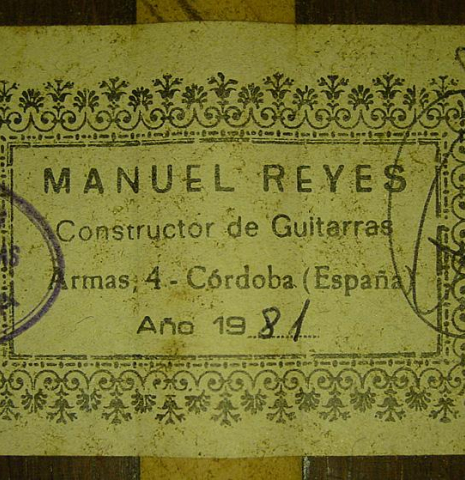 1981 Manuel Reyes SP/HR