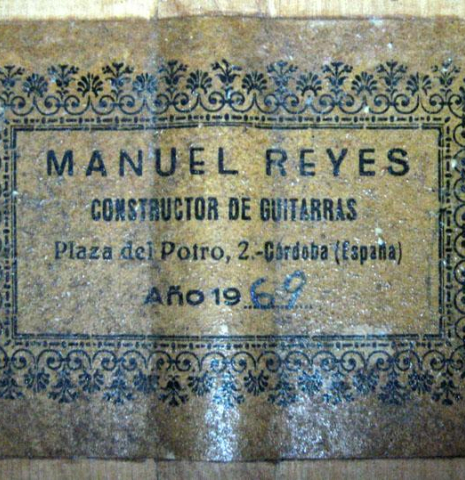 1969 Manuel Reyes SP/CY