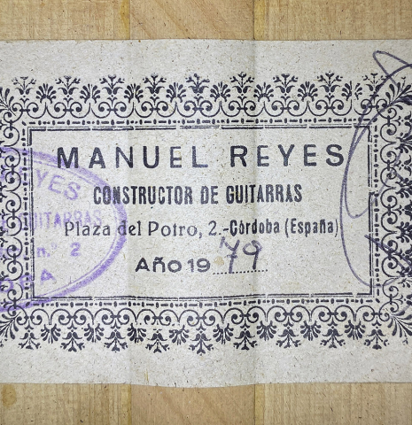 1979 Manuel Reyes SP/CY