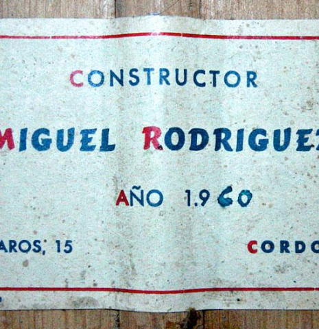 1960 Miguel Rodriguez SP/CY