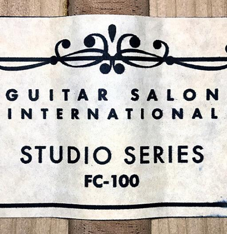Guitar Salon "Studio Series" FC-100 SP/CY