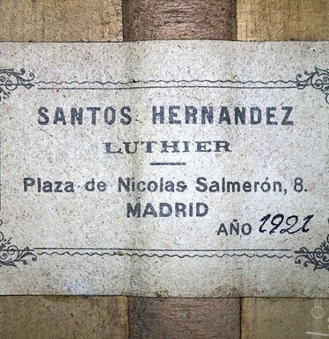 c. 1957 Arcangel Fernandez SP/CY (ex Mario Maccaferri)