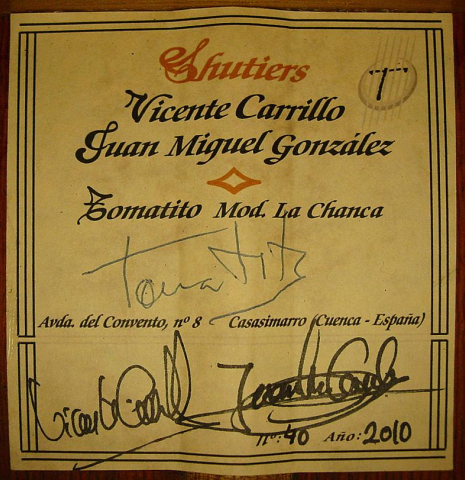 2010 Tomatito "La Chanca" (AFP) SP/CO