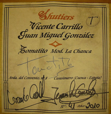 2010 Tomatito "La Chanca" (AFP) SP/CY