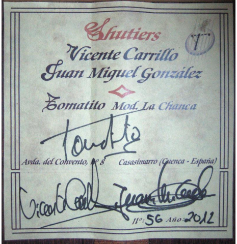 2012 Tomatito "La Chanca" (AFP) SP/CSAR