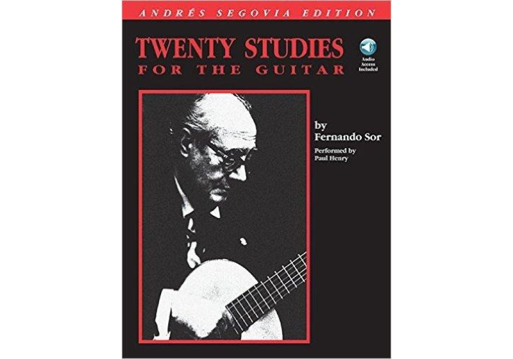 Fernando Sor: Twenty Studies, Andres Segovia Edition