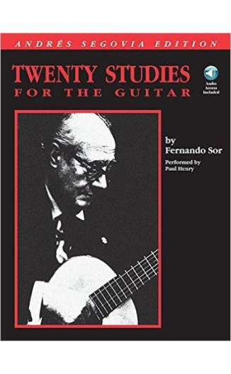 Fernando Sor: Twenty Studies, Andres Segovia Edition