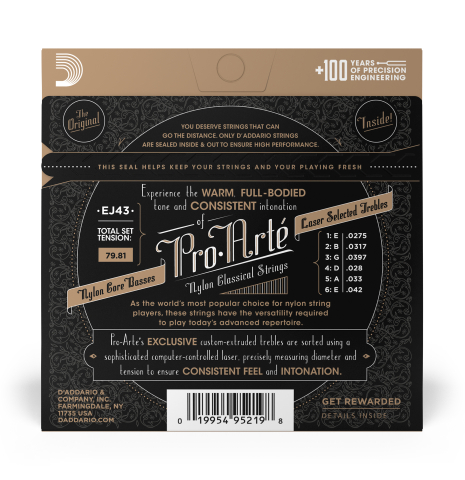 D'Addario "Pro Arte" (EJ43)
