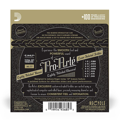 D'Addario "Pro Arte" Lightly Polished (EJ44LP)