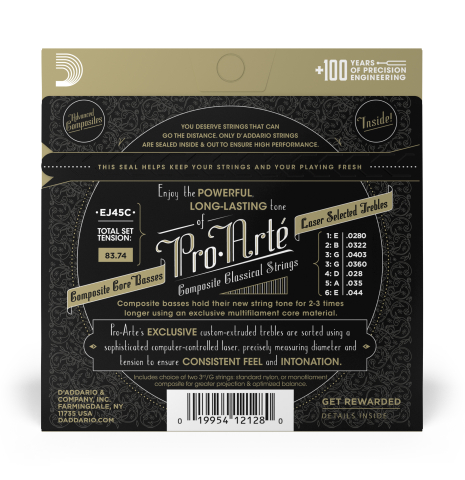 D'Addario "Pro Arte" Composite (EJ45C)