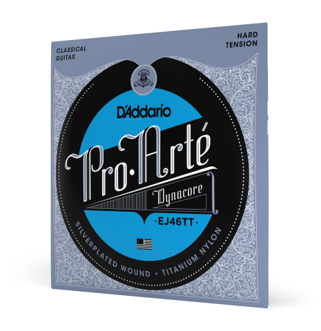 D'Addario "Pro Arte" Dynacore (EJ46TT) Hard Tension, Titanium Trebles