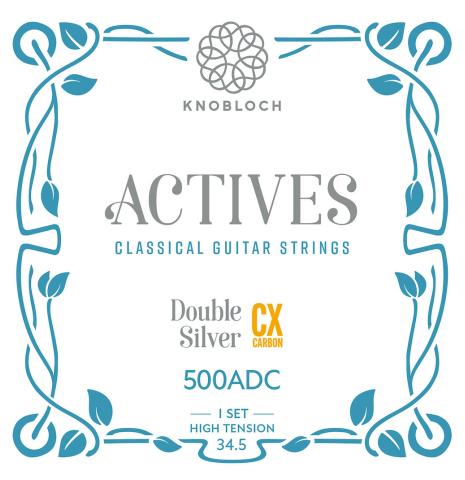 Knobloch "Actives" Double Silver CX Carbon High Tension 500ADC