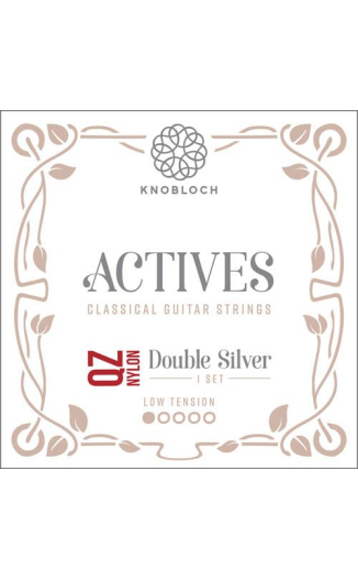 Knobloch "Actives" Double Silver QZ Nylon Low Tension 200ADQ