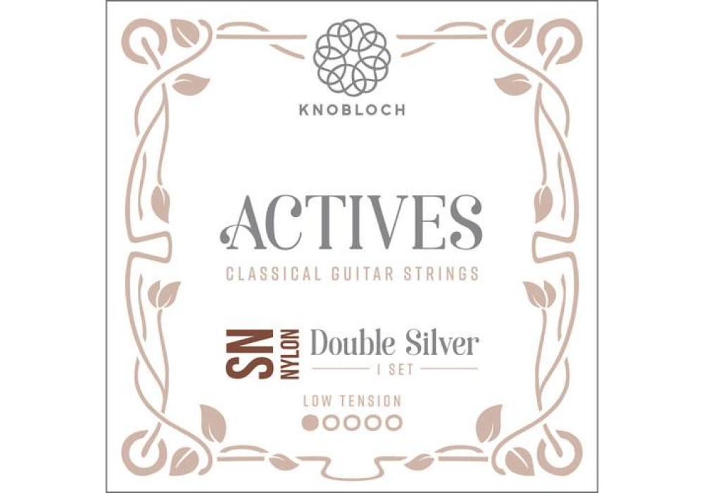 Knobloch "Actives" Double Silver SN Nylon Low Tension 200ADN