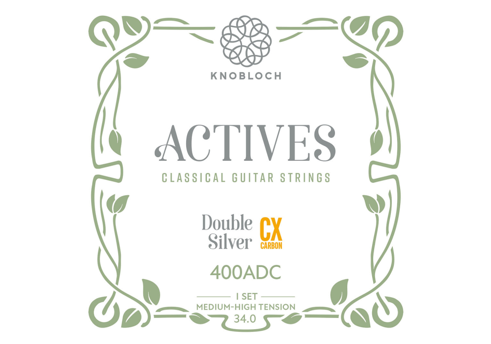 Knobloch "Actives" Double Silver CX Carbon Medium High Tension 400ADC
