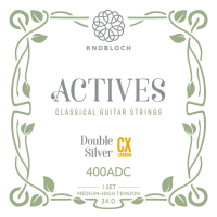 Knobloch "Actives" Double Silver CX Carbon Medium High Tension 400ADC