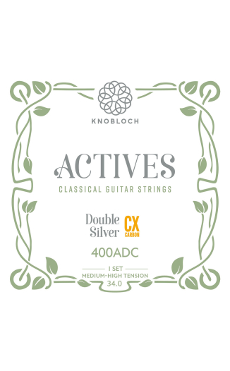 Knobloch "Actives" Double Silver CX Carbon Medium High Tension 400ADC