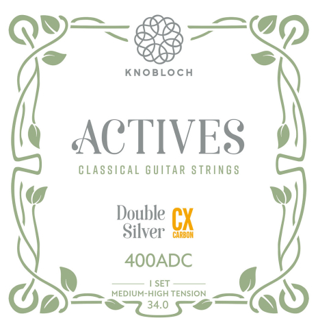 Knobloch "Actives" Double Silver CX Carbon Medium High Tension 400ADC