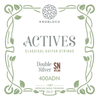 Knobloch "Actives" Double Silver SN Nylon Medium High Tension 400 ADN