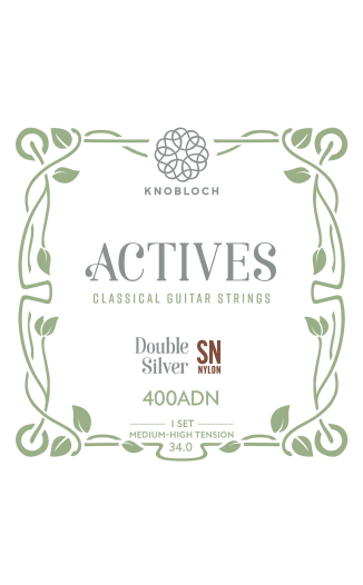 Knobloch "Actives" Double Silver SN Nylon Medium High Tension 400 ADN