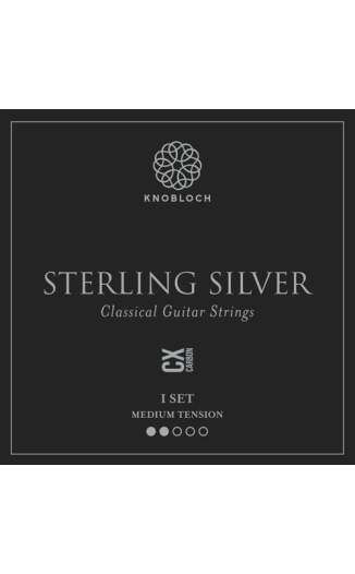 Knobloch "Sterling Silver" CX Carbon Medium Tension 300SSC