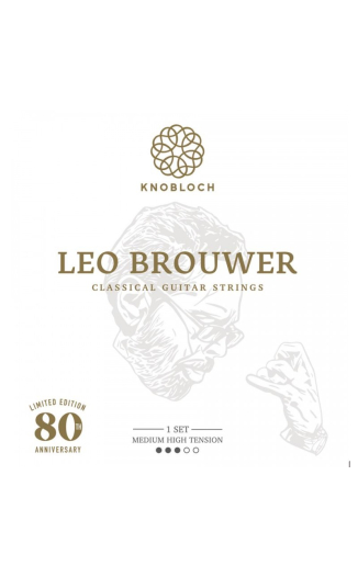 Knobloch "Leo Brouwer 80th Anniversary Limited Edition" Medium High Tension 400LB