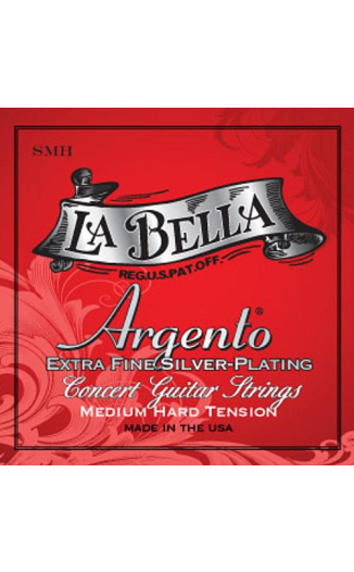 La Bella Argento Red Medium Hard