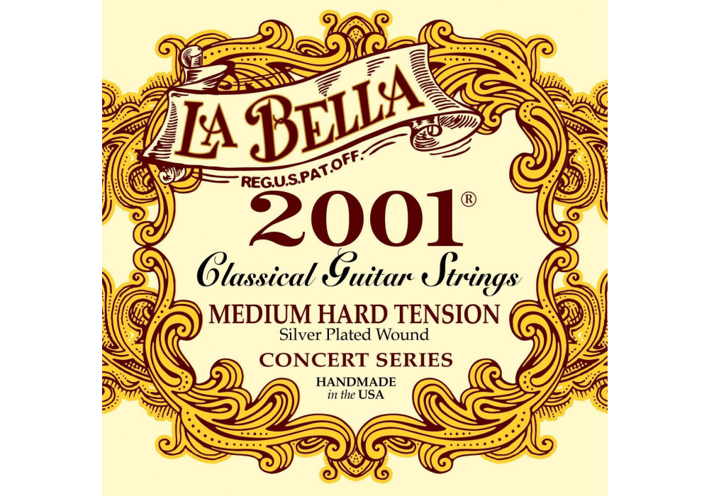 La Bella "2001" Medium Hard Tension