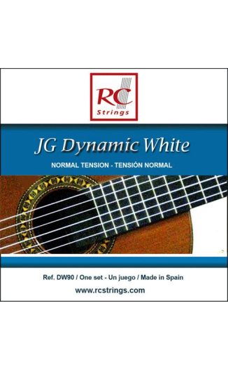 RC Strings "JG Dynamic White" Normal Tension