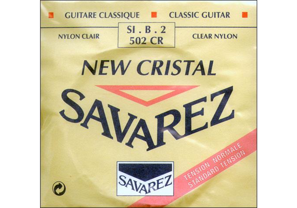 Savarez "Cristal" 2/B - Package of 10 (502CR)