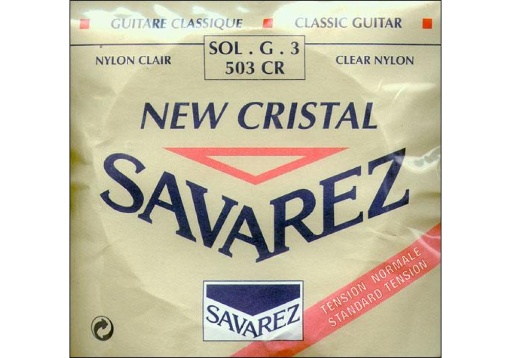 Savarez "Cristal" 3/G - Package of 10 (503CR)