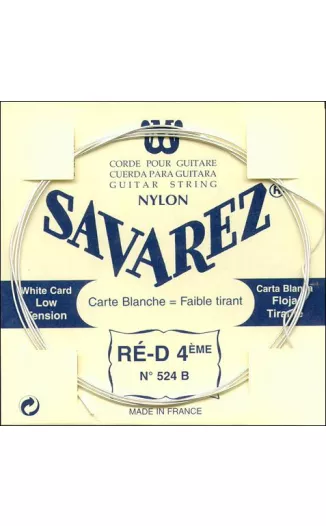 CORDES GUITARE CLASSIQUE SAVAREZ 520 B TIRANT FAIBLE